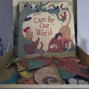 Care for Our World Book And Habitat Box w/ Punch Outs